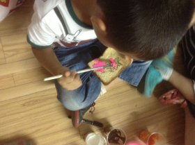 艺术创想——面包作画